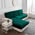 Žakardinis Vandeniui Atsparus Sėdynės Pagalvėlės Užvalkalas Elastingas Pilkas Sofos Užvalkalas Svetainės Baldų Apsauga Gyvūnams Vaikams Nuimamas 1xPillowcase 45x45cm kava