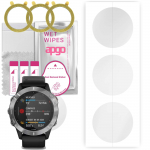 3x apgo hidrogelinė ekrano apsauga, skirta Garmin Fenix ​​6 Pro, hidrogelio plėvelė, su pozicionavimo sluoksniu, kurį lengva montuoti