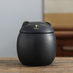 Kitchen Canister for Counter, coffee and tea Sugar Ceramic Canister, Loose Leaf &scaron;viesiai žalios spalvos