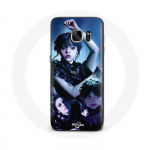 Coque Samsung Galaxy S6 wednesday Mercredi Addams