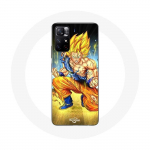 Coque pour Xiaomi Redmi Note 11s 5G Son goku dragon ball corps enerv&eacute;