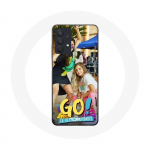 Coque pour Samsung Galaxy A32 5G Poursuis Tes R&ecirc;ves M&iacute;a C&aacute;ceres et Zoe Caleti&aacute;n