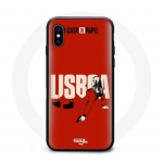 Coque Iphone XS Max La Casa De Papel Lisboa raudona