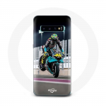 Coque pour Samsung Galaxy s10 plus Valentino Rossi Pilote de vitesse motoGP