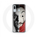 Coque pour samsung galaxy A30 Berlin La casa de papel Berlin Masque Split