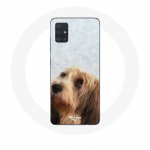 Coque pour Samsung Galaxy A71 Petit basset griffon vend&eacute;en