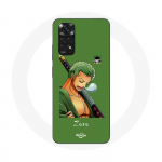 Coque pour Xiaomi Redmi Note 11S One piece Manga Zoro ep&eacute;e