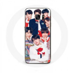 Coque pour Samsung Galaxy S6 BTS Affiche Memebers Cadeau de No&euml;l 2023