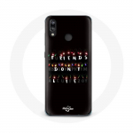 Coque pour Huawei P20 Lite Stranger Things Affiche Friends Don't Lie Joyeux no&euml;l