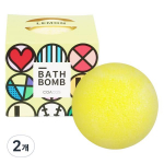 Corecos Bubble Yellow Melo Bath Bomb, 140g, 2 units