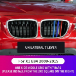 3vnt M galia, skirta BMW X1 E84 F48 X2 F39 X3 F25 G01 X4 F26 G02 X5 E70 F15 G05 X6 E71 E72 F16 automobilių lenktynių priekinių grotelių apdailos juostelės X1 E84 2009-2015