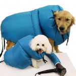 Sulankstomas &scaron;unų plaukų džiovintuvas Ne&scaron;iojamas naminių gyvūnėlių džiovinimo krep&scaron;ys Efficient Dogs Plaukų džiovintuvai Blow Bag Cat džiovintuvas Žieminiai naminių gyvūnėlių valymo priedai XL mėlyna