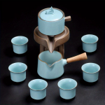 1 rinkinys Kinijos akmens malūno Kung Fu arbatos rinkinys Stone Mill arbatos puodukas arbatos puodelis arbatos ceremonijos vakarėlio virtuvės kavinės reikmenys