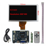 6,5/7/8/9/10,1 colio skystųjų kristalų ekranas TFT IPS &bdquo;pasidaryk pats&ldquo; monitoriaus tvarkyklės valdymo plok&scaron;tė HDMI VGA AV &bdquo;Raspberry Pi&ldquo; ne&scaron;iojamo kompiuterio antrinis ekranas