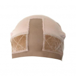Neslystantis perukas-kepuraitė su gumele moterims, labai elastinga, patogi smėlis