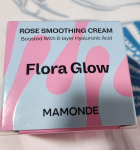 Mamonde Flora Glow Rose Smoothing Cream 50mL , Moisturizing, Korean cosmetics, Kbeauty, sample