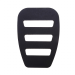 Ki&scaron;eninių kvadratų laikiklis Nosinės atrama vyrams Rank&scaron;luosčio fiksuota segtukas Nosinaitė fiksuota segtukas juoda