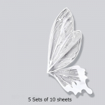 &bdquo;Pasidaryk pats&ldquo; modeliavimo puok&scaron;tės vyniojamasis popierius, gėlių vyniojamasis popierius &bdquo;Netflix&ldquo; drugelio sparnai