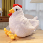 Nauja 30 cm/40 cm modeliavimo gaidys pliu&scaron;iniai žaislai, įdaryti mink&scaron;ti vi&scaron;tienos lėlės gyvūnai pauk&scaron;tienos pagalvė Juokingi namų pagalvėlės dekoro gimtadienio dovana 30cm