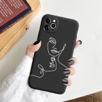 Girl Body Lover Rose mink&scaron;tas dėklas, skirtas iPhone 12 7 8 Plus XS XR fotoaparato apsauginis dėklas, skirtas iphone 11 Pro Max 13 SE20 6s telefono dangtelis Iphone 6 6s