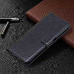 Knygos dėklas, skirtas Samsung Xiaomi Redmi iPhone OPPO Realme Poco telefono odinė piniginė Apsauginis dėklas su kortelių lizdu televizoriaus stovu Vyrams Moterims dovana tėvui mamai Realme C61 juoda