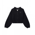 Nike Sportswear Tech Fleece Vienspalvis Užtraukiamas Trumpas &Scaron;varkelis Moteri&scaron;ki &Scaron;varkai Juodas FN2524-010 L