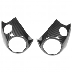 Anglies pluo&scaron;to i&scaron;vaizdos &scaron;oninio oro kondicionieriaus oro i&scaron;leidimo angos rėmo apdailos dangtelis tinka Mini Cooper R54 R56 Clubman R55 Crossover R60 Carbon Fiber