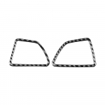 Skirta BMW X5 E70 X6 E71 2008-2013 Automobilių stiliaus anglies pluo&scaron;to automobilio prietaiso oro i&scaron;leidimo anga Dekoratyviniai lipdukai salono automobilių priedai For BMW X5 E70 LHD