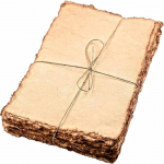 Pakuotėje yra 50 lapų akvarelinio popieriaus i&scaron; 150 GSM Virgin Cotton rankų darbo popieriaus su i&scaron;lenktais kra&scaron;tais