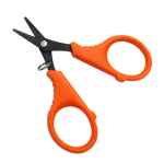 1vnt karpių žvejybos įrankis nerūdijančio plieno pynimo valas žirklėmis dantytas pjovimo briaunas, tinkamas pintų kabliukų priedams pjauti