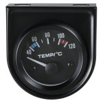 NAUJAS skaitmeninis automobilio vandens temperatūros matuoklis 40-120 ℃ Led 2 52 mm universalus automatinis motociklo pristatymo jutiklio temperatūros matuoklis