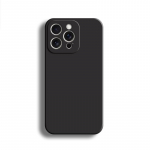 Dėklas iPhone 16 Pro Dėklas iPhone 16 Pro Originalus Skysto Silikono Gumos Smūgiams Atsparus Bamperis iPhone 16 Pro Max Plus For iPhone 16 Pro juoda