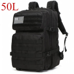 25L/50L Taktinė kuprinė Molle Bag Lauko Krep&scaron;iai Kuprinė žygiams Stovyklavimui Žygiams Medžioklei Žvejai GYM Krep&scaron;iai Kuprinės juoda
