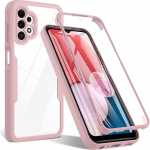 360 laipsnių viso kūno apsaugantis spalvingas &scaron;arvų telefono dėklas, skirtas Samsung Galaxy A34 A54 A04S A05S A15 A25 A35 A55 A33 A53 A73 5G A22 A52 A52S A72 4G Samsung Galaxy A55