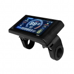 24-72V Ebike LCD ekranas 5 kontaktų LCD-S966 i&scaron;manusis spalvotas ekranas, atsparus vandeniui kalnų dviračio valdymo skydelis Normal Connector juoda