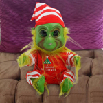 Kūrybinės pliu&scaron;inės elfų lėlės Kalėdinės lėlės Kalėdinės dovanos Green Geek