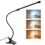 DC5V 10W 36 LED Clamp Clip Stalinė lempa, maitinama i&scaron; USB / 3 spalvų temperatūros keitimas / 10 lygių