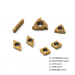 CCMT060204 Įdėklai 7 vnt/komplektas gręžimo strypas 12 mm kotui