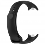 Silikono rie&scaron;o dirželis, skirtas Xiaomi Mi Band 9/8 NFC Smart Bracelet apyrankei juoda