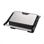Elektrinis Panini Press Compact 750 W sumu&scaron;tinis sūrio kepsnių pusryčiams