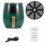 4,5 l 1400 W oro gruzdintuvė be aliejaus Sveikatos gruzdintuvė viryklė Multif Touch LED giliai gruzdintuvė be aliejaus Airfryer vi&scaron;tienos gruzdintos bulvytės pica 4.5L&EU