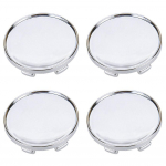 4 vnt.54 mm automobilio rato centrinis dangtelis, 6 spaustukai rato padangos centrinės stebulės dangtelio dangtelis Universalus ABS plastikas, keičiamas automobilio dėvėjimo priedai sidabras