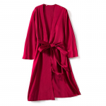 Satininis chalatas, moteri&scaron;kas intymus apatinis trikotažas, &scaron;ilkinis laisvalaikio kimono chalatas, naktinukai, seksualūs naktinukai XXL balta