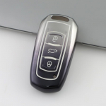 Gradientinės spalvos raktų dėklas Geely modeliams: Xingrui, Binyue, Dihao GS/GL, Boyue, Vision X6, Xingyue L, Binrui Bo