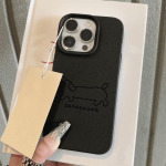 Oda primenantis telefono dėklas iPhone 11 13 16 Pro Max iPhone XR XS Max 14 15 Pro Max 12 13 Pro Max 16 Plus 13 Pro 14 Pro, animacinis, dažytas, makarono spalvų iPhone 16 Pro Max rožinė