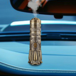 USB automobilio elektrinis smilkalų degiklis Aroma difuzorius Mažas elektroninis laikiklis Smilkalų degiklis SPA Green Bronze
