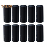 10 vnt. 15/30/50G tu&scaron;čių dezodorantų indelių, skirtų &bdquo;pasidaryk pats&ldquo; apsaugos nuo saulės priemonių daugkartinio pildymo buteliukai, daugkartinio naudojimo, susukamo dugno užpildymo lazdelė, plastikinis kosmetinis lūpų balzamo tūbelė 15g juoda