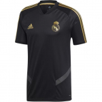 Adidas Real Madrid Treniruotės trumpomis rankovėmis T-shirt Unisex Vir&scaron;utiniai drabužiai Juoda DX7848 S