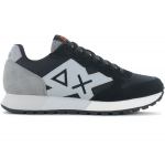 SUN68 Jaki Solid - Herren Sneakers Schuhe Schwarz Z44103-11 ORIGINAL EU 42 juoda