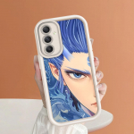 Mink&scaron;tas silikoninis kvadratinių kopėčių spausdinimo ra&scaron;tų telefono korpusas, pilnas dangtis, fotoaparatas, atsparus smūgiams, guminis dėklas, skirtas Samsung Samsung A22S 5G ruda